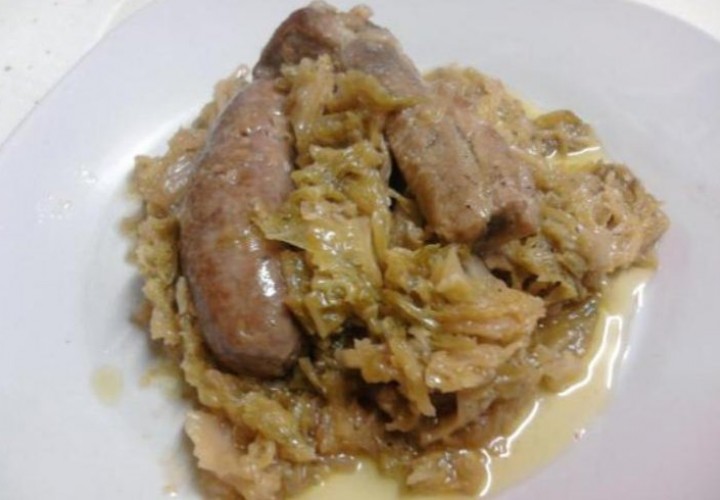 Salsiccia E Verze Con Brodo Di Polenta Pordenone With Love