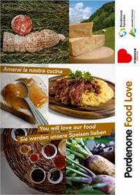 Copertina Brochure Pordenone Food Love